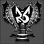 Placeholder: logo with the letter R end N, black and white