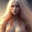 Placeholder: fantasy setting, woman, orange locks, white locks