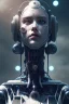 Placeholder: portrait,beautiful robot, post-apocalyptic in a cyberpunk city, realistic, intriacte detail, sci-fi fantasy style, volumetric lighting, particales,highly detailed,cinamatic, deep colours,8k