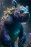 Placeholder: Bear dinosaur bunny alien,FHD, detailed matte painting, deep color, fantastical, intricate detail, splash screen, complementary colors, fantasy concept art, 32k resolution trending on Artstation Unreal Engine 5