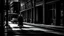 Placeholder: filmnoir, wide view, street, shadows