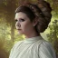 Placeholder: [[extrem stunning photorealistic Carrie Fisher as Princess Leia]] :: [[photorealistic brown eyes, short hair, head and shoulders portrait, 8k resolution photorealistic portrait by Greg Rutkowski, Artgerm, WLOP, Alphonse Mucha, dynamic lighting, hyperdetailed, intricately detailed, triadic colors]]