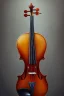 Placeholder: Oil painting violin White background