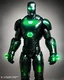 Placeholder: Super IRONMAN armor, kryptonite powered, black armor, black chrome, green lights, built by wayne enterprises, designed by stark industrieshttps://stablecog.com/generate?o=37b70ee1-cbf6-4de2-8ffe-0e02f33ce34f photorealistic, military display, weapons test,