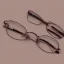 Placeholder: A very delicate and beautiful prescription glasses, perfect details,fantasy,warly