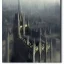 Placeholder: View from airplane, Neogothic architecture,by Jeremy mann, point perspective,intricate detail