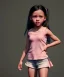 Placeholder: Jenna ortega toddler, full body, dramatic lighting, hyper realistic