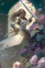 Placeholder: Without a moment's hesitation, Agatha, wielding her sword adorned with carved flowers, seized the opportunity. With a swift and precise movement, she struck beneath the tyrant's shoulder, piercing through his defenses and driving him to his knees.