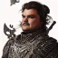 Placeholder: portrait,"Insanely detailed photograph of an armored mariachi warrior with sword", mullet,jack black,intricate chainmail charo,large Sombrero,elegant, detailed D20 flair, digital painting, artstation, concept art, smooth, sharp focus, illustration, art by artgerm and greg rutkowski and alphonse mucha, 8 k