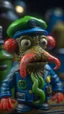 Placeholder: portrait of Cthulhu postman pat, shot on Hasselblad h6d-400c, zeiss prime lens, bokeh like f/0.8, tilt-shift lens 8k, high detail, smooth render, down-light, unreal engine, prize winning