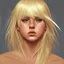 Placeholder: Portrait of blonde warrior