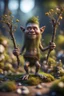 Placeholder: twig troll and his twig collection ,bokeh like f/0.8, tilt-shift lens 8k, high detail, smooth render, down-light, unreal engine, prize winning