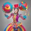 Placeholder: Barroco painting. La Artista del Circo: Una malabarista talentosa y encantadora que realiza acrobacias asombrosas. Lleva un traje colorido y utiliza su destreza para distraer y entretener al público.