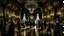 Placeholder: It creates an enchanting and mysterious image of a masked ball in a majestic and ornate mansion on a rainy night. The main theme is a couple dancing in the center of a luxurious ballroom, surrounded by other masked guests. The setting includes a grand hall lit by chandeliers with tall windows that reveal the heavy rain outside, creating a sense of intimacy and exclusivity. The atmosphere is one of fantasy and romance, with a touch of intrigue.