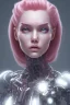 Placeholder: cyborg, pink hair