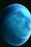 Placeholder: a large blue exoplanet