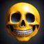 Placeholder: ANATOMICALLY CORRECT SKULL OF A SMILEY FACE