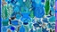 Placeholder: A blue underwater kingdom designed in ancient Greek pottery painted by Henri Matisse