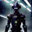 Placeholder: A portrait of a Robot, Japanese cyber samurai, art by Yoji Shinkawa, artist, cold ambient, rain, fog, latex, cables, purpurin, black, decorative color lights, neon style, a lot of led lights, fog, rain, vibrant color, highly detailed, art stations, concept art, smooth, unreal engine 5, god rays, ray tracing, RTX, lumen lighting, ultra detail, volumetric lighting, 3d, finely drawn, high definition, high resolution.