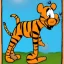 Placeholder: funny tigger illustration