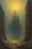 Placeholder: Oil painting of the misfortune visited on the helpless and innocent by the machinations of rampant corporate greed in the style of Zdzislaw Beksinski, light luminous colors and otherworldly dystopian aesthetic, decay and the grim struggle for life