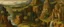 Placeholder: A brown valley with a divine temple painted by Lucas van Leyden