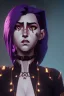 Placeholder: portrait,beautiful juri han, smiling, long hair, post-apocalyptic in a cyberpunk city, realistic, intriacte detail, sci-fi fantasy style, volumetric lighting, particales,highly detailed,cinamatic, deep colours,8k