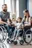 Placeholder: handicap parentes in a wirlchair