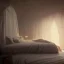 Placeholder: large cockroach in bed under bedsheet, 8k resolution, high-quality, fine-detail, intricate, detailed matte, digital art, volumetric lighting, illustration, 3D octane render, brian froud, howard lyon, selina french, anna dittmann, annie stokes, lisa parker, greg rutowski