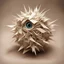 Placeholder: the tumble weed has eyes and is creepy in origami art style