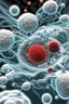 Placeholder: draw How the white blood cell attacks pathogens in our bodies