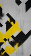 Placeholder: minimalist, wallpaper design, black and yellow, industrial, metal, rave, wonky, techno