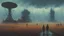 Placeholder: Carnival of Contradictions, dense fog, a apocalyptic pop sutechno gothic noir, gritty dystopian living, harsh landscape, science fiction LO-fi painting, ((Simon Stålenhag, Denis Sarazhin, Alex Colville, Christopher Shy, Minoru Nomata, Romain Trystram, Quint Buchholz)), ominous sky, retro-futuristic horror anthology, (strange creatures), strange, RAW, gritty, high contrast,, techno analog gothic, grim overtones, ominous sky, vivid, dusty, blizza