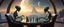 Placeholder: aliens playing chess in lounge on beautiful planet