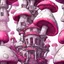 Placeholder: A lumpy mushroom house floating in space. neutral colors, white, magenta red, Detailed gloss Painting, rich color, fantastical, intricate detail, splash screen, hyperdetailed, insane depth, concept art, 8k resolution, trending on Artstation, Unreal Engine 5, color depth, dynamic lighting, splash art, dramatic, masterpiece, excellent quality beautiful Imaginative, unique,