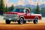 Placeholder: a true-to-life 1978 ford f-150 truck, centered, intricate, extreme detailed, photorealism, center view, farm background, pivot on ford, pen and color marker, painting by cheryl kelley