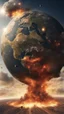 Placeholder: exploding earth