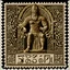 Placeholder: Postage stamp with picture of Gilgamesh