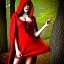 Placeholder: sultry, big buxomed red riding hood