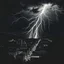 Placeholder: woodcut of Lightning striking a city