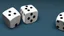 Placeholder: pair of dice on a pool table