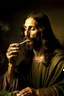 Placeholder: Jesus smoking, the last meal davinci.