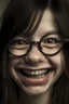 Placeholder: ugly girl glasses teeth and hairy