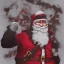 Placeholder: santa, 35mm film, banksy