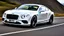 Placeholder: third generation Bentley Continental GT by its overall design. The front bumper seems to be derived from the BMW M3 (F80) and BMW M4 (F82/F83), while the headlights were most likely taken from modern Porsches, such as the Porsche 991. The tail lights and rear chrome trim might be based on the Lagonda Taraf. , Armored, 4K, Ultra Detailed, rear view, rear view