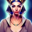 Placeholder: nefertiti artgerm syyle