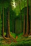 Placeholder: A forest designed in Mehndi design painted by Frank Wilson