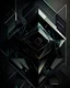 Placeholder: Dark tech theme geometrical art