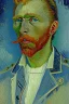 Placeholder: Portrait of James hetfield by Van Gogh