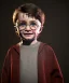 Placeholder: Harry potter toddler, full body, dramatic lighting, hyper realistic